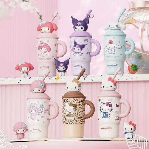 可爱吸管杯产品图