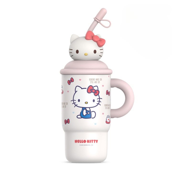 Kawaii Large Straw Cup