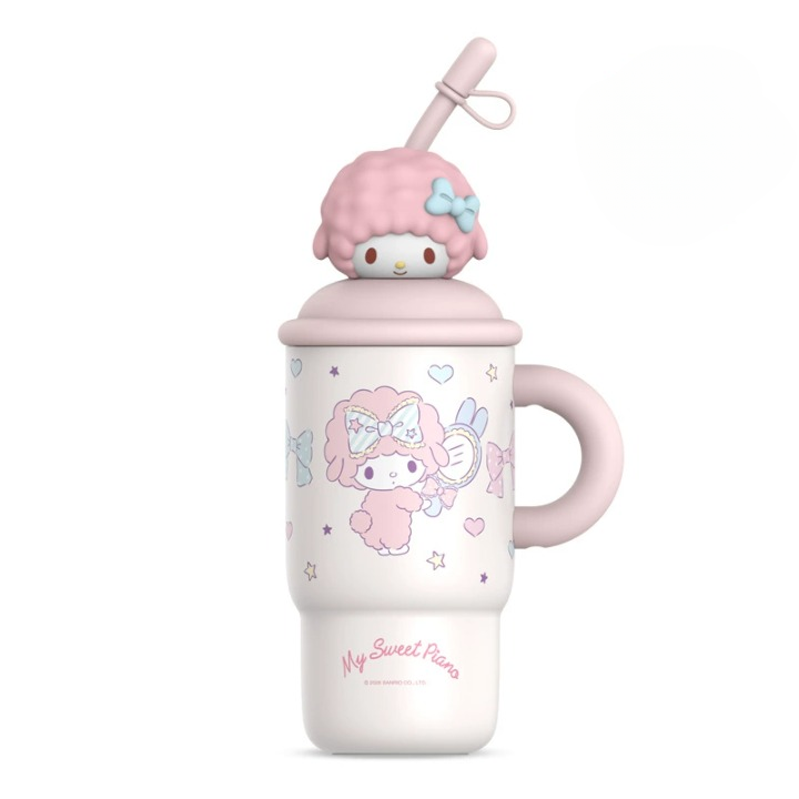 Kawaii Large Straw Cup